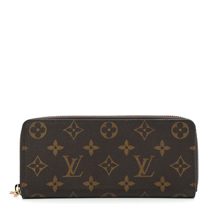 Louis Vuitton Monogram Clemence Wallet Rose Ballerine 1 of 7