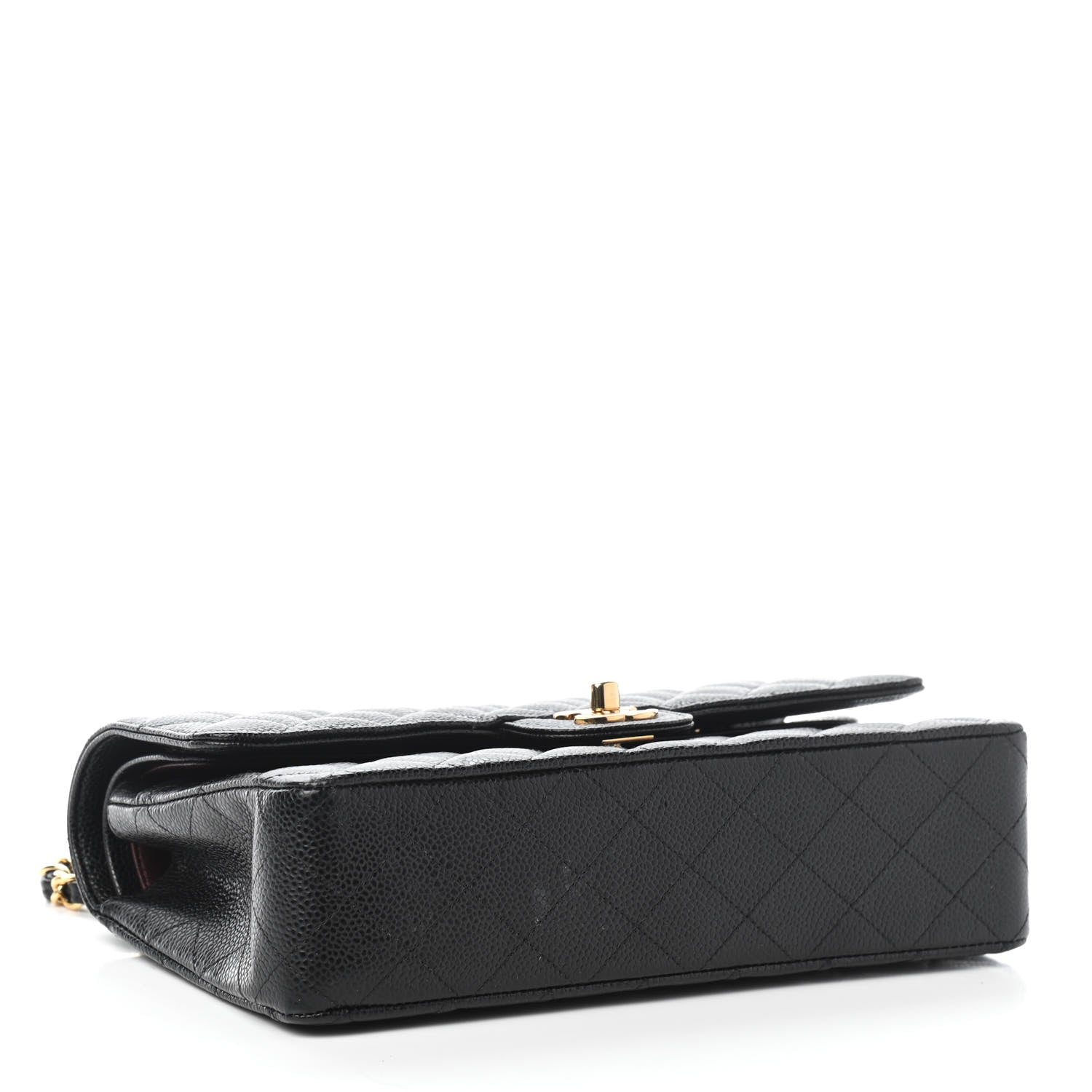 Chanel Caviar Quilted Medium Double Flap Black 4 of 10