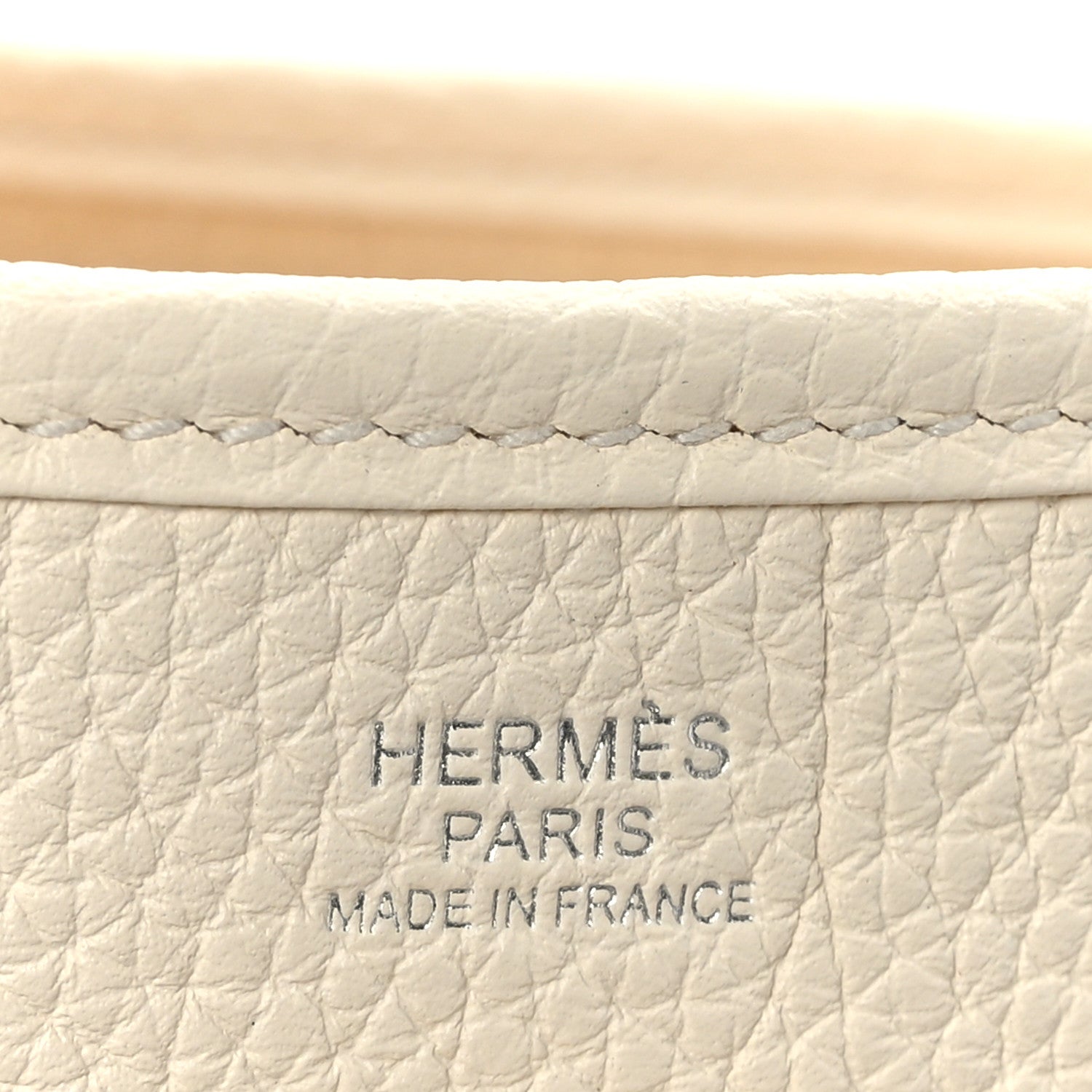 Hermes Taurillon Clemence Evelyne III PM Nata 7 of 9