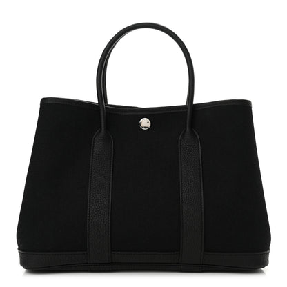 Hermes Toile Militaire Negonda Garden Party 30 TPM Black 1 of 10