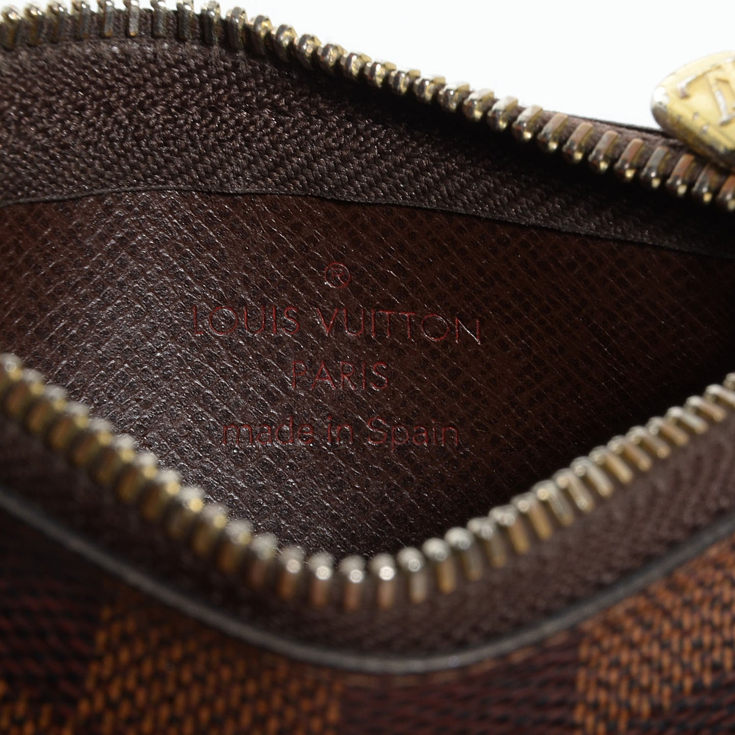Damier Ebene Key Pouch