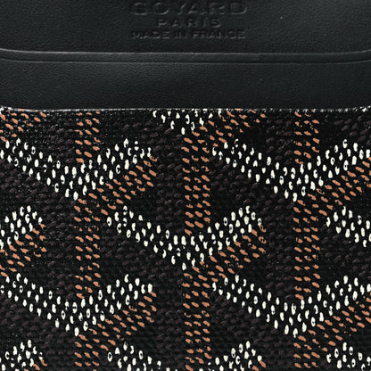 Goyard Goyardine Saint Sulpice Card Holder Black 7 of 8