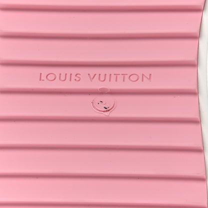 Louis Vuitton Calfskin Time Out Bow Sneakers 41 White Pink 9 of 9