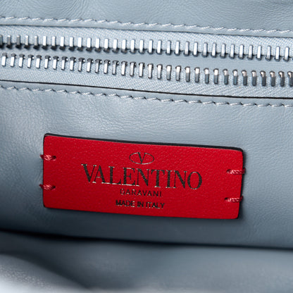 Valentino Garavani Nappa Spikeme Clutch Nuage 7 of 11