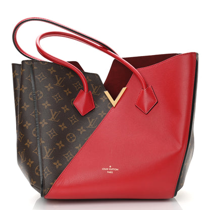 Louis Vuitton Calfskin Monogram Kimono Tote Cherry 11 of 14