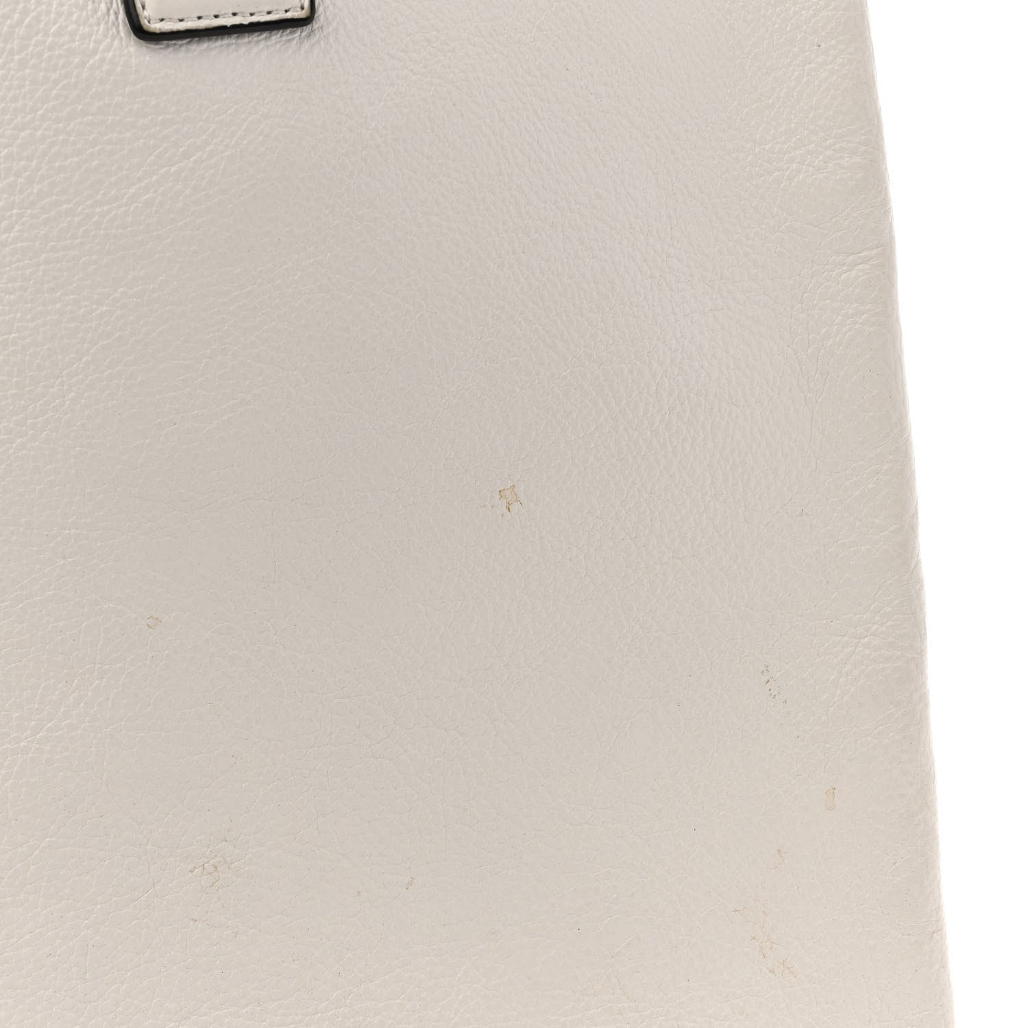Marc Jacobs Grained Calfskin Wingman Shopping Tote White 11 of 15