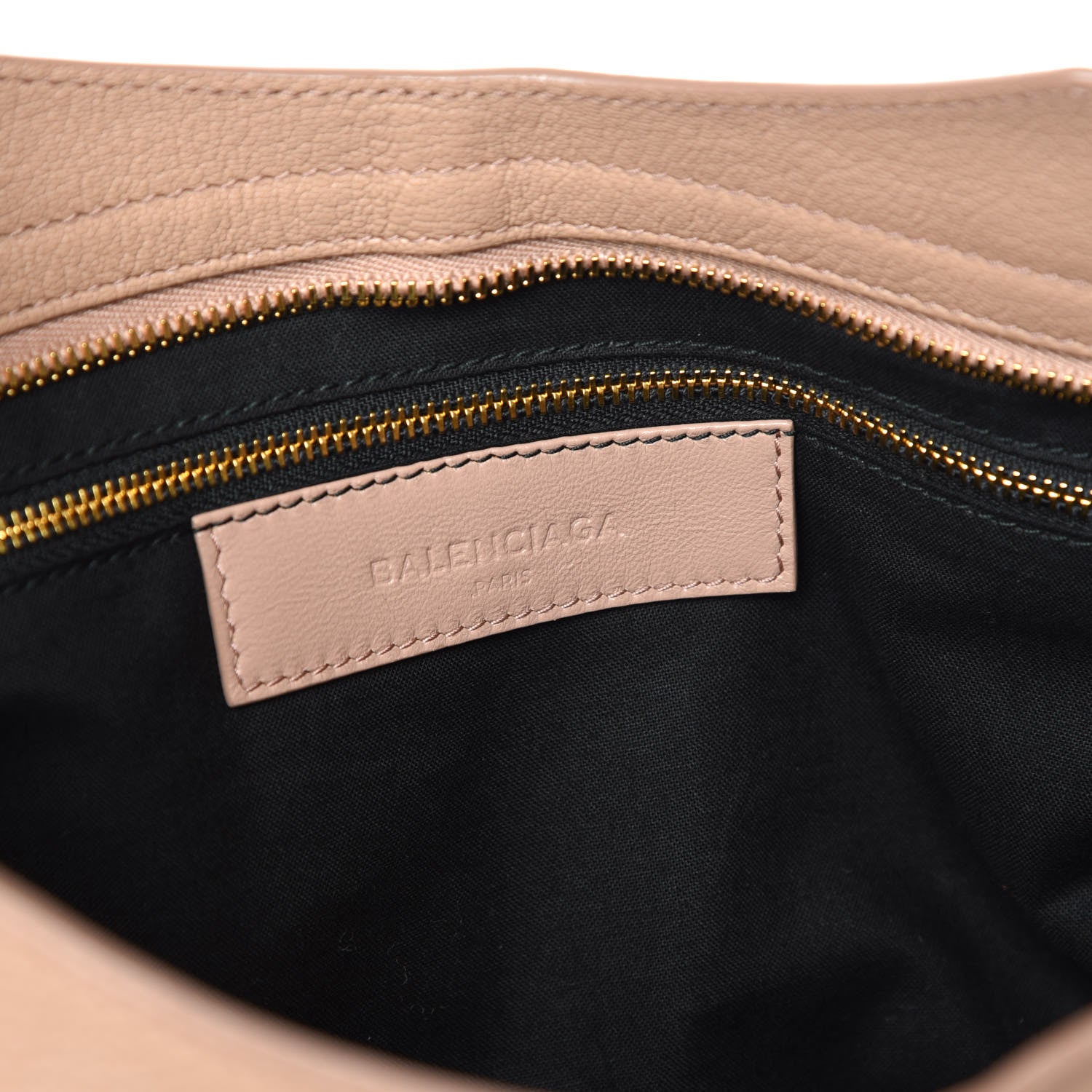 Balenciaga Chevre Gold Metallic Edge Hardware City Rose Des Sables 9 of 15
