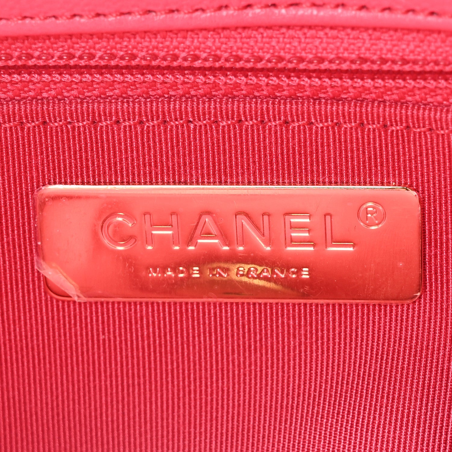 Chanel Lambskin Quilted Large Chanel 19 Flap Dark Pink 6 of 11