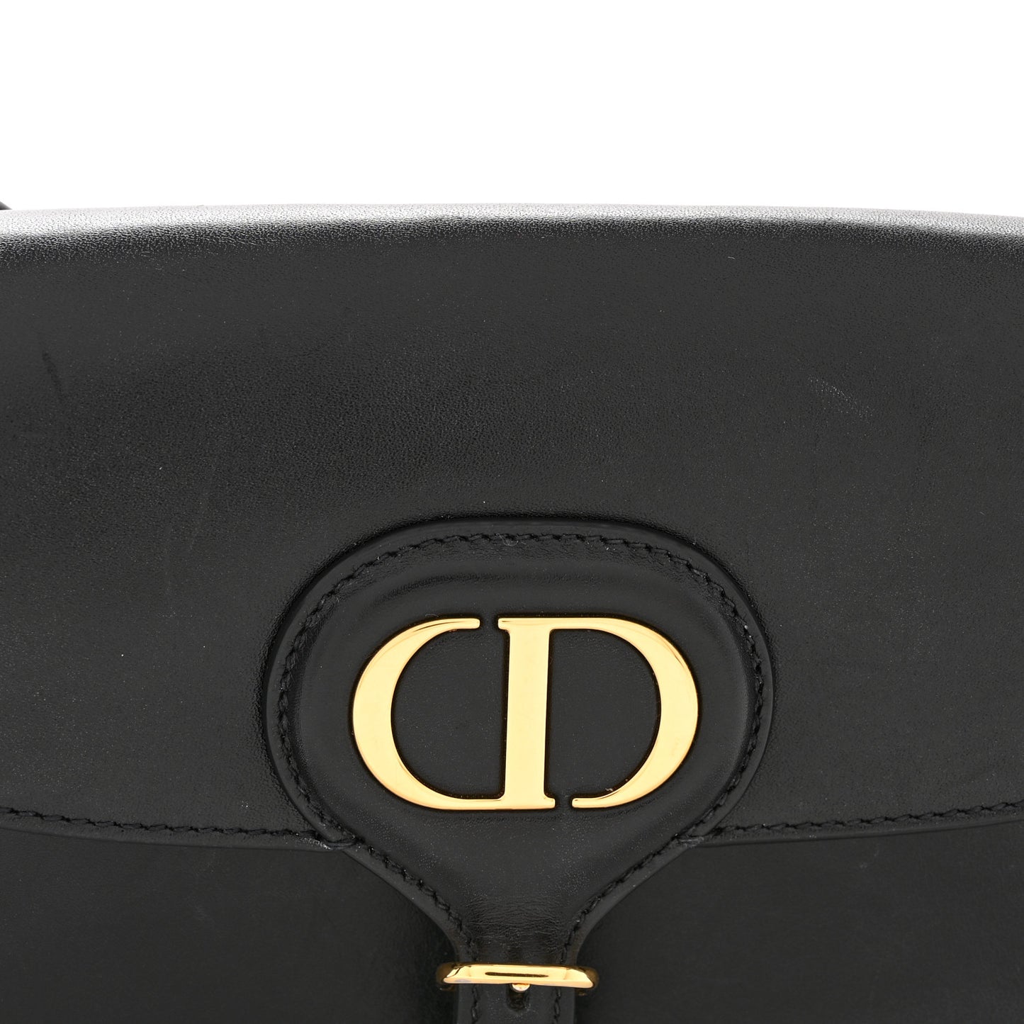 Box Calfskin East West Bobby Bag Black