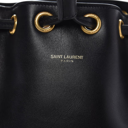 Saint Laurent Calfskin Small Emmanuelle Bucket Bag Black 8 of 8