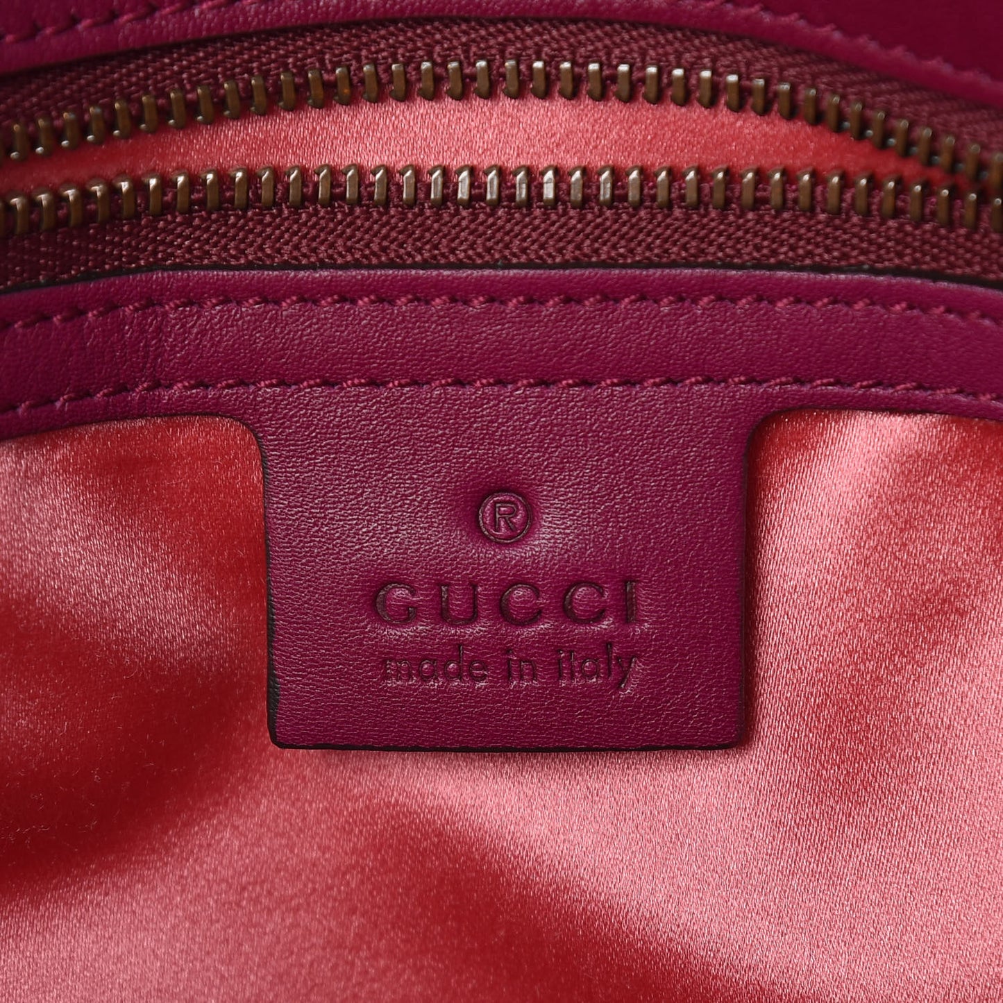 Velvet Matelasse Medium GG Marmont Shoulder Bag Fuchsia Violet Cyclamen