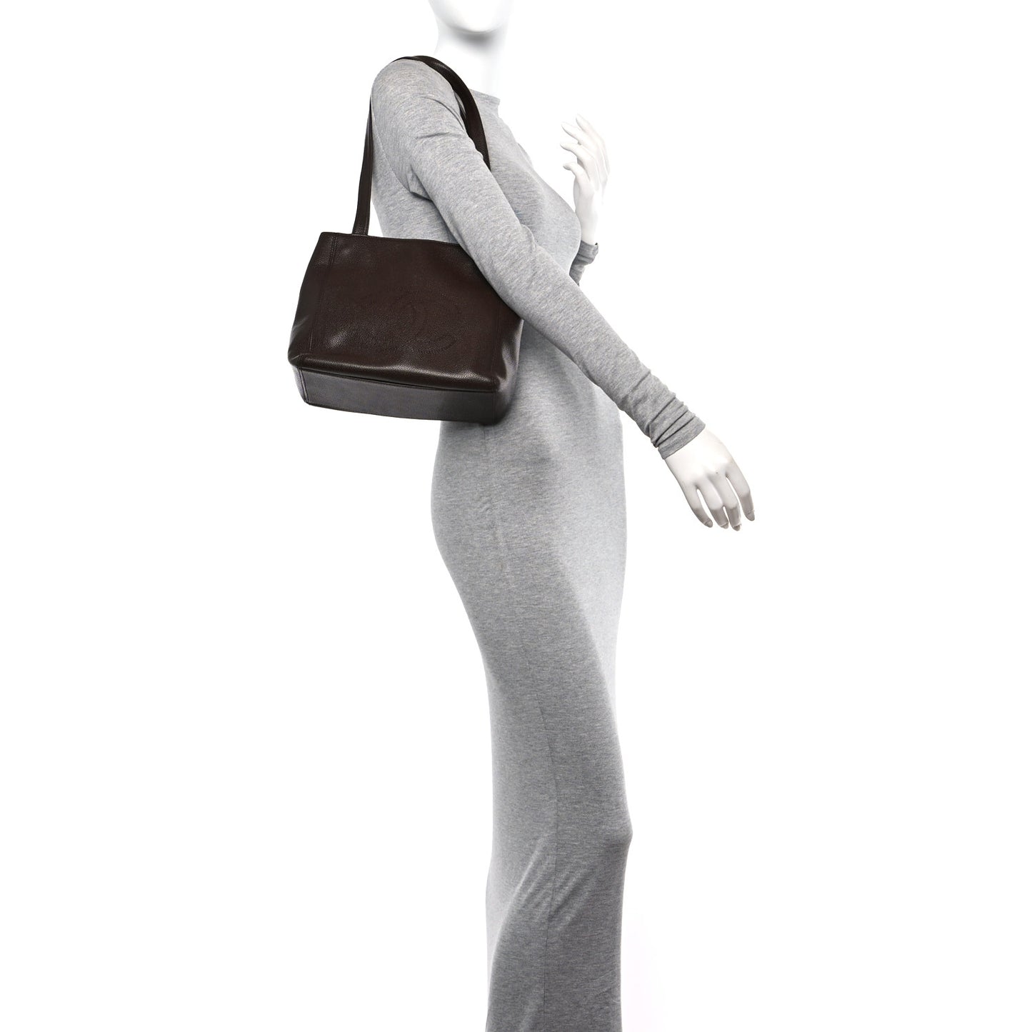 Caviar CC Tote Brown