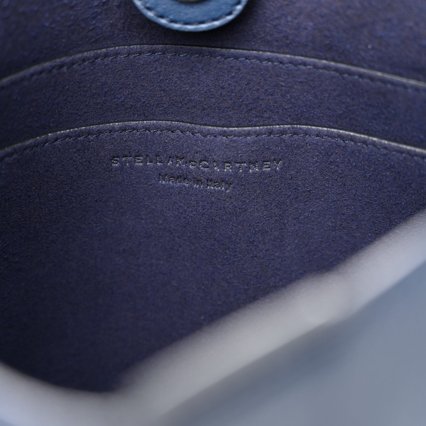 Eco Alter Nappa Perforated Logo Mini Crossbody Navy