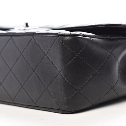 Chanel Lambskin Quilted Jumbo Double Flap Black 17 of 20