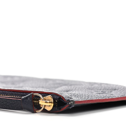Louis Vuitton Empreinte Felicie Chain Wallet Zippered Insert Marine Rouge 10 of 14