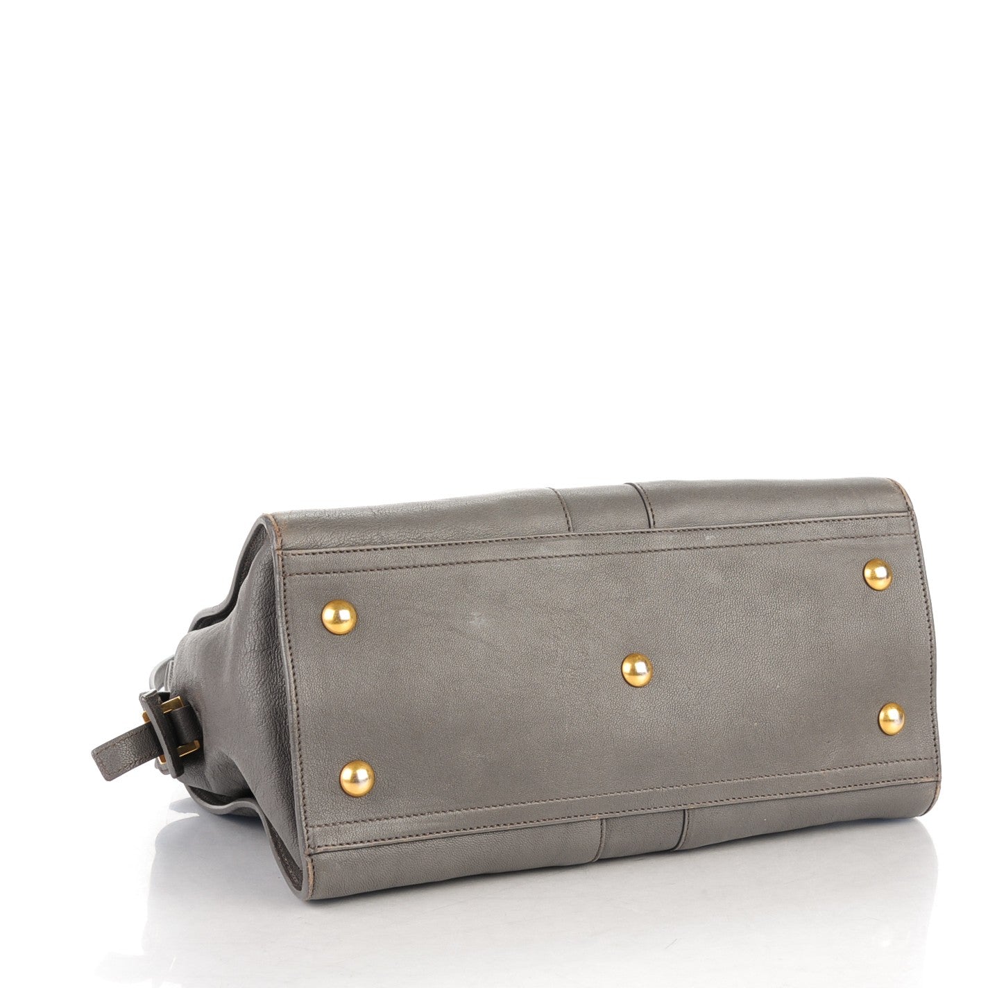 Saint Laurent Sheepskin Small Cabas ChYc Grey 4 of 7