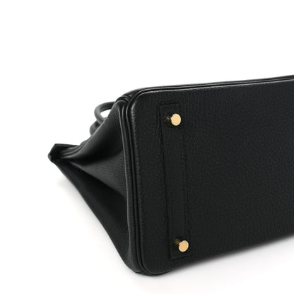 Hermes Togo Birkin 30 Black 9 of 12