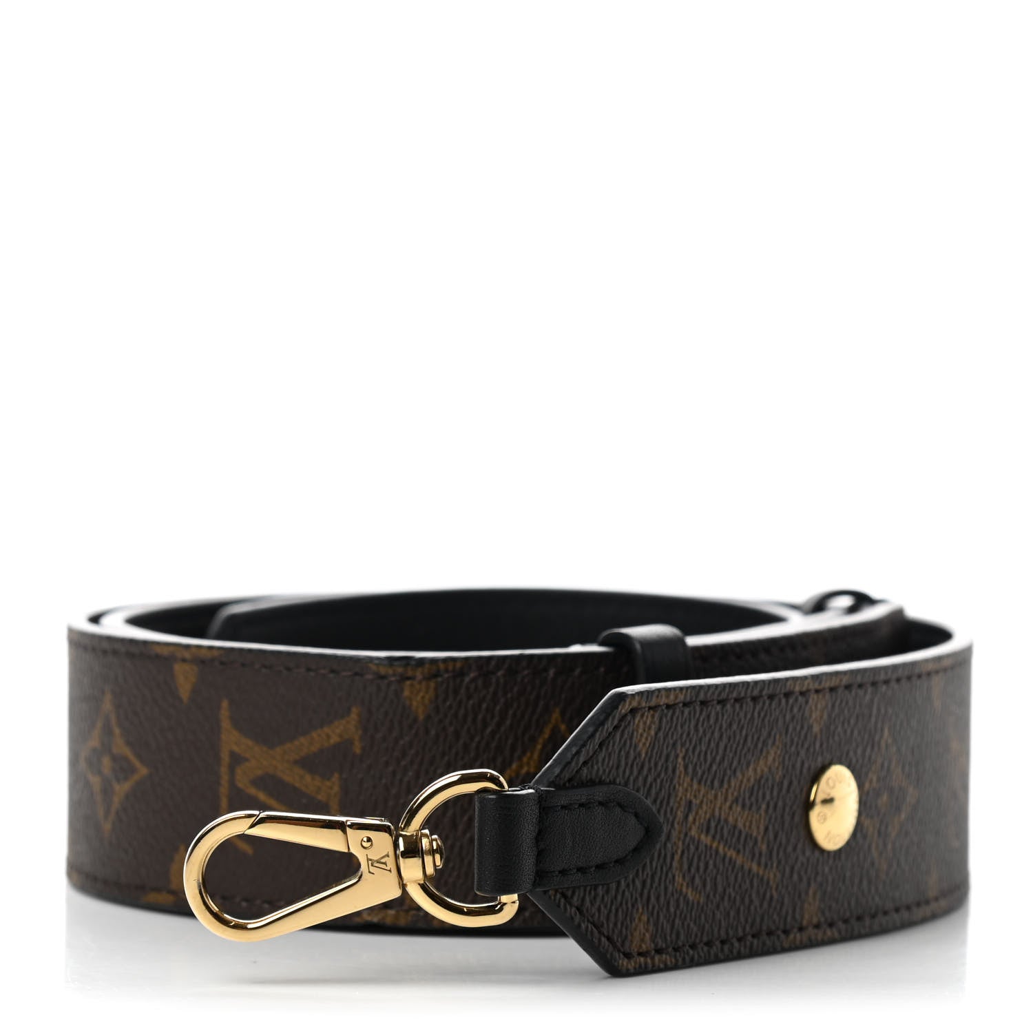 Louis Vuitton Monogram Adjustable Bandouliere Shoulder Strap Black 1 of 6