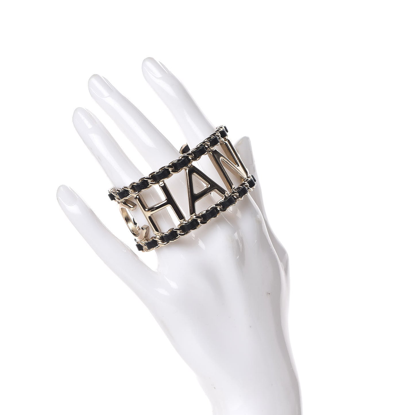 Lambskin Chain Vintage Allure Bracelet Gold