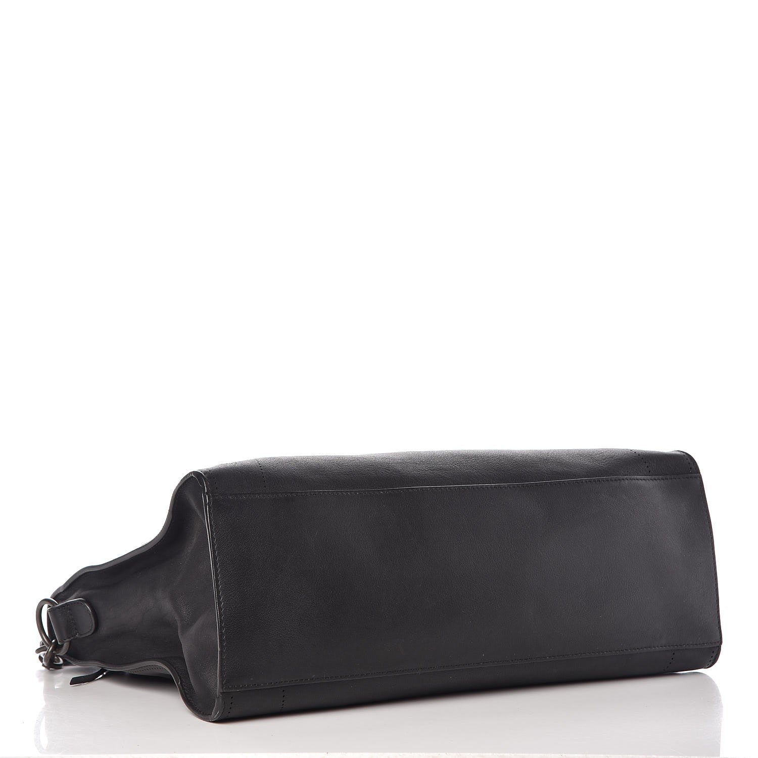 Balenciaga Veau Soyeux Perforated Blackout Hardware City Black 4 of 9