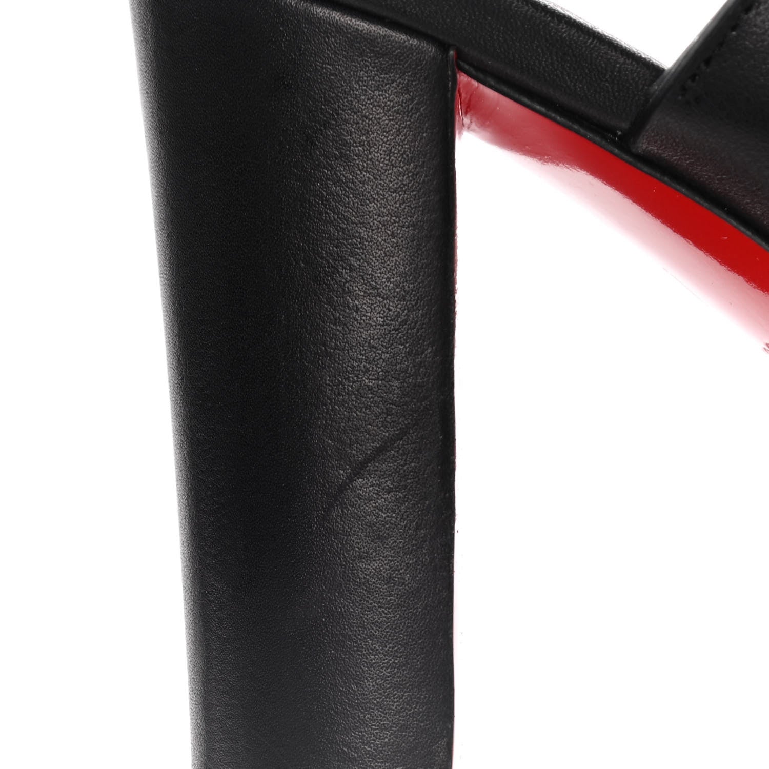 Christian Louboutin Calfskin Tina In The Desert 85 Sandals 36.5 Black 9 of 15