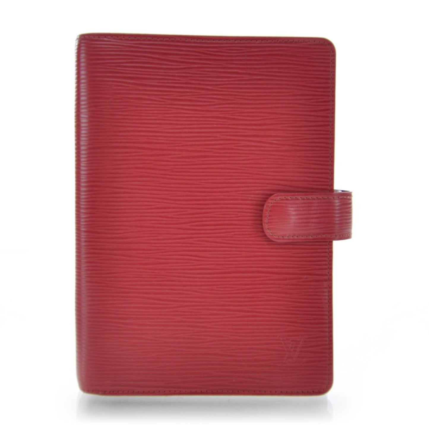 Epi Medium Ring Agenda Cover Red