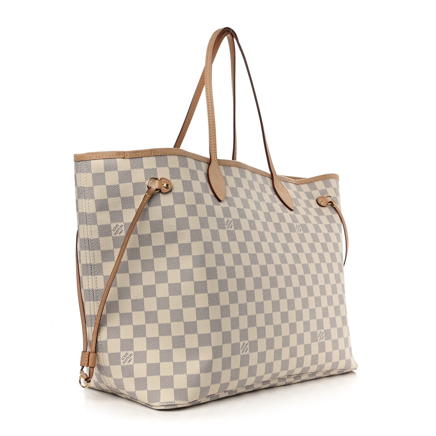 Damier Azur Neo Neverfull GM Rose Ballerine