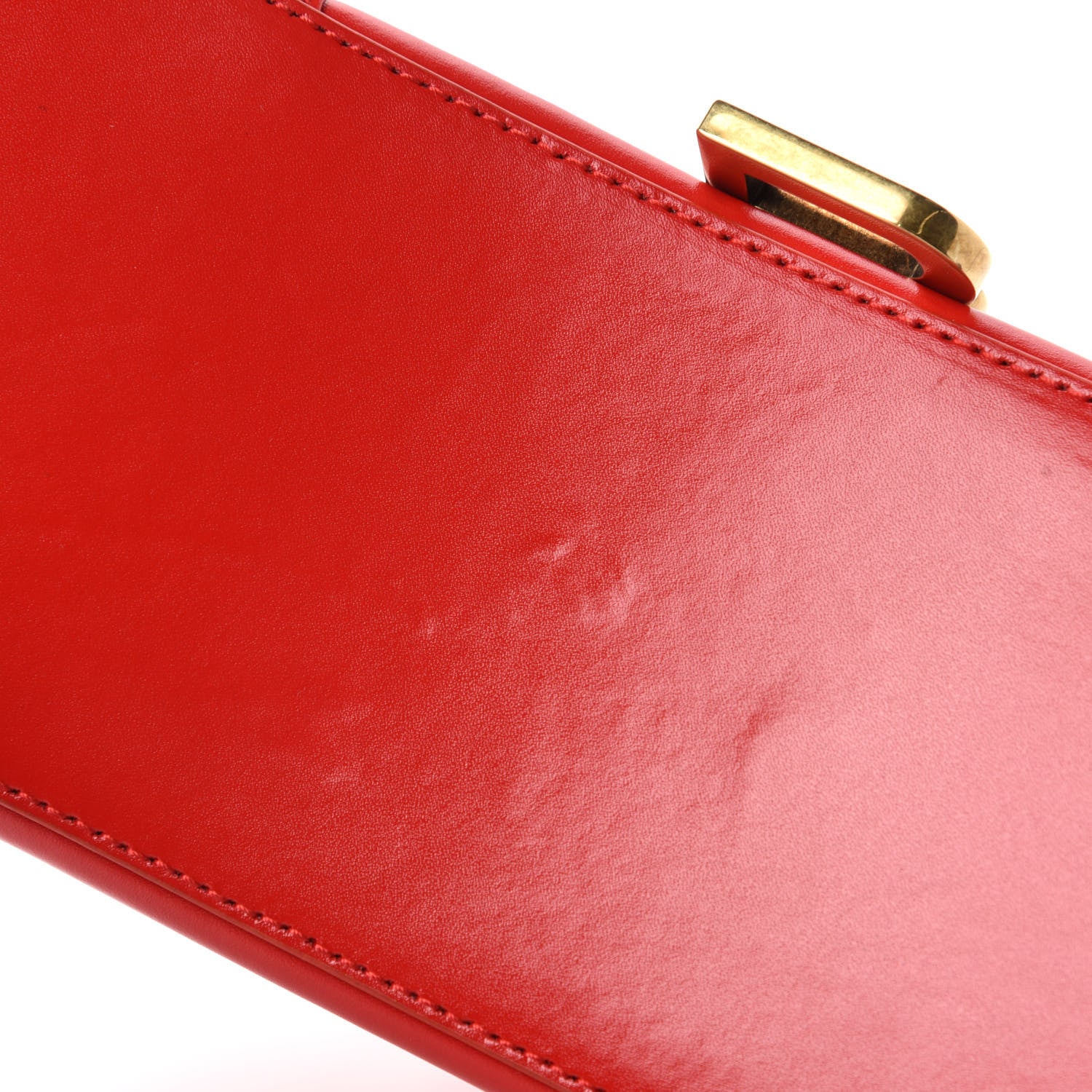Balenciaga Shiny Box Calfskin Small Hourglass Top Handle Bag Bright Red 8 of 11