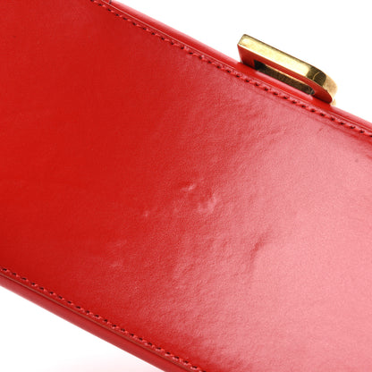 Balenciaga Shiny Box Calfskin Small Hourglass Top Handle Bag Bright Red 8 of 11