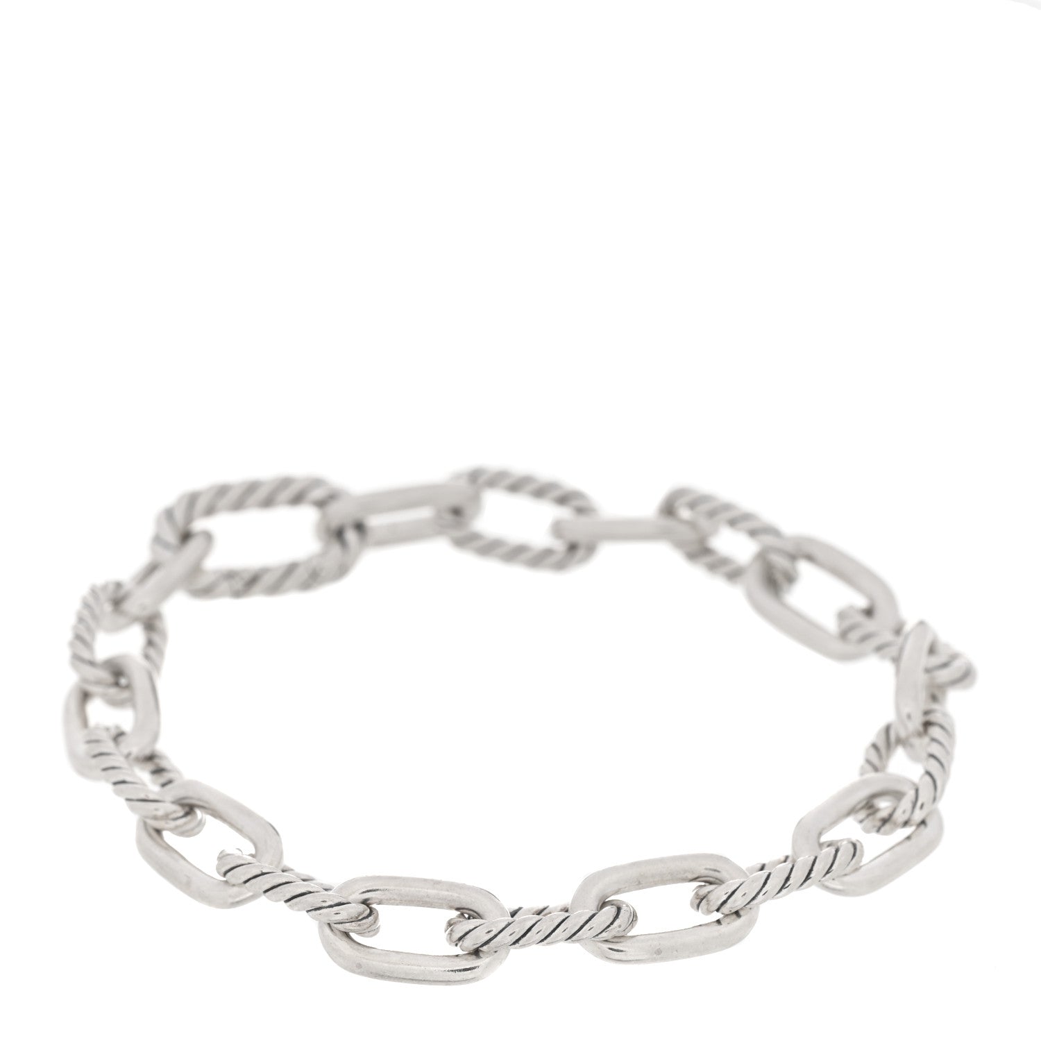David Yurman Sterling Silver 8.5mm Madison Chain Bracelet 1 of 4