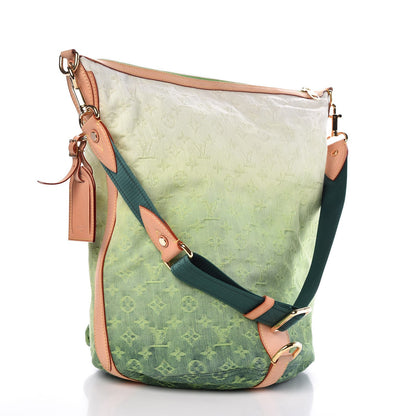 Louis Vuitton Denim Sunburst PM Messenger Vert 3 of 10