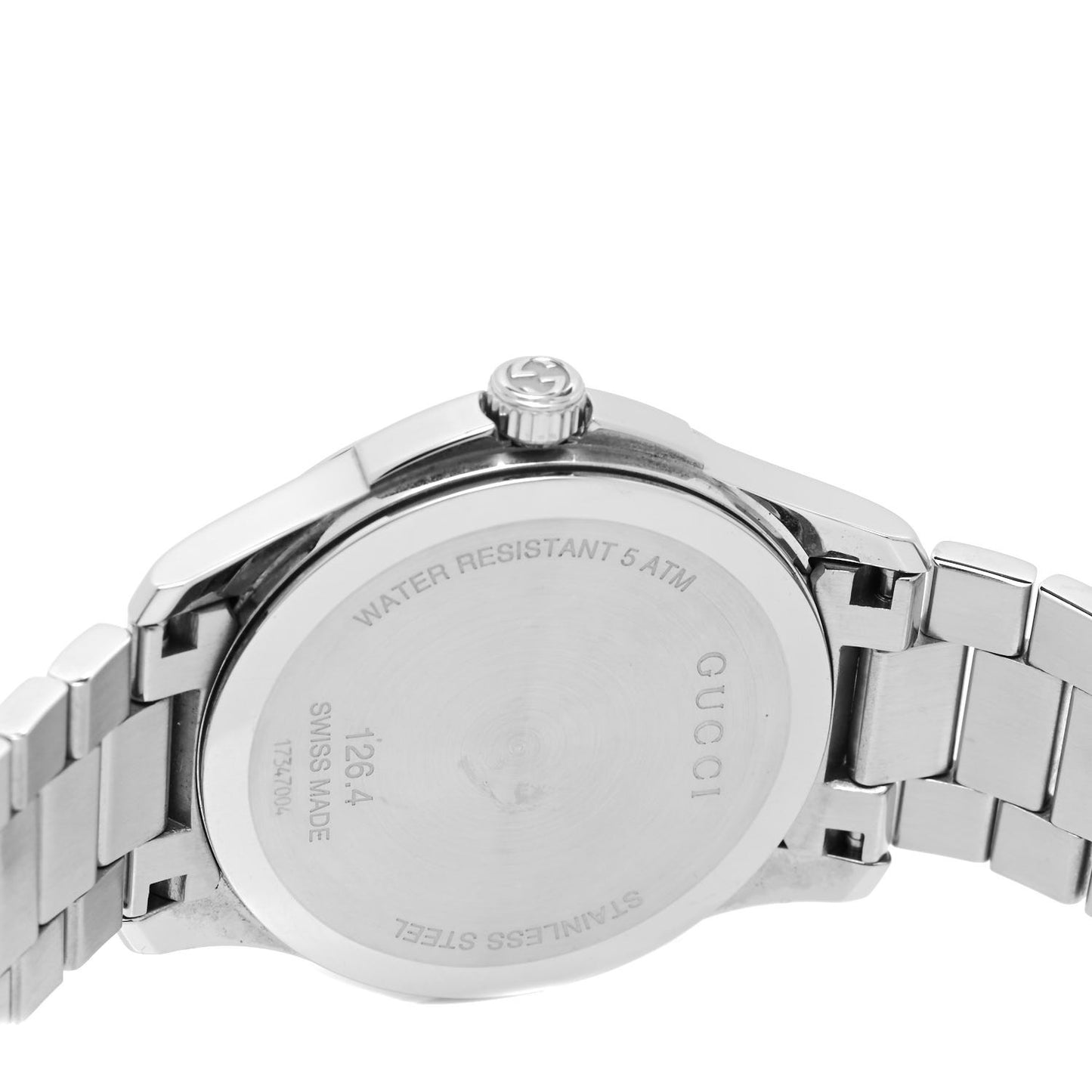 Stainless Steel 38mm G-Timeless Diamante Quartz Watch Black
