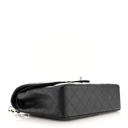 Chanel Caviar Quilted Medium Double Flap Black 4 of 11