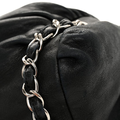 Chanel Lambskin Large Sharpei Shoulder Bag Black 12 of 13