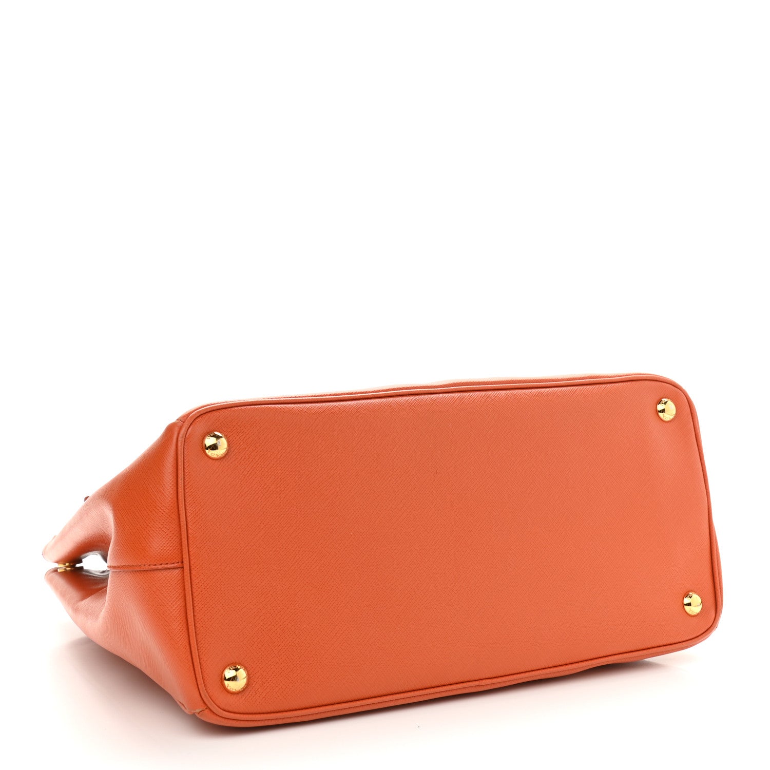 Prada Saffiano Lux Parabole Tote Papaya 3 of 11
