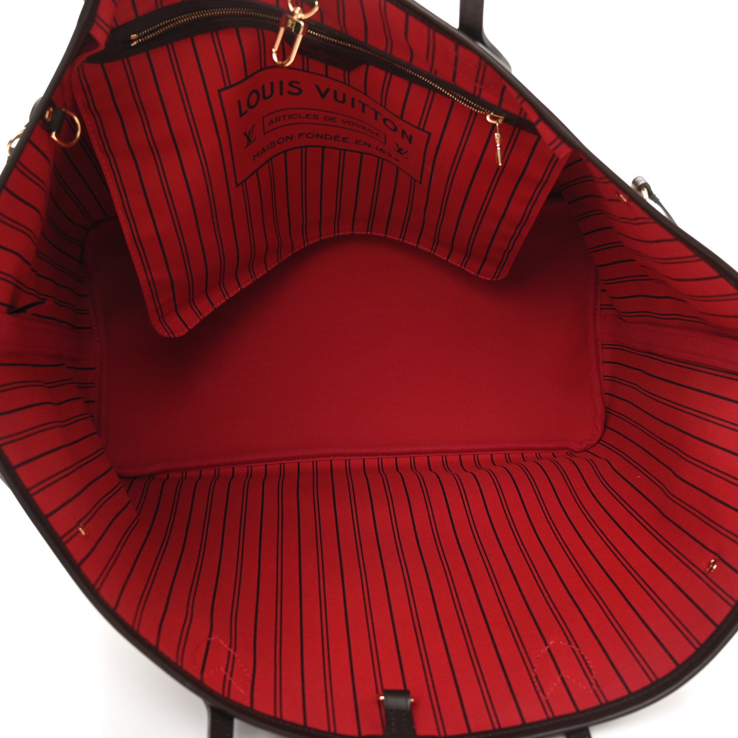 Louis Vuitton Damier Ebene Neo Neverfull GM 6 of 11