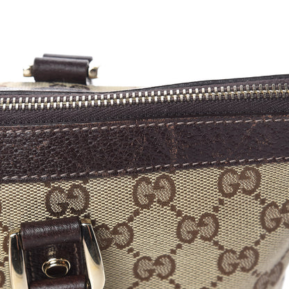 Gucci Monogram Medium Abbey Tote Dark Brown 19 of 19