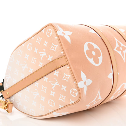 Louis Vuitton Monogram Giant By The Pool Keepall Bandouliere 45 Brume 7 of 9