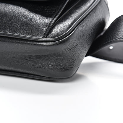 Gucci Fluffy Calfskin Morpheus Belt Bag 85 34 Black 9 of 10