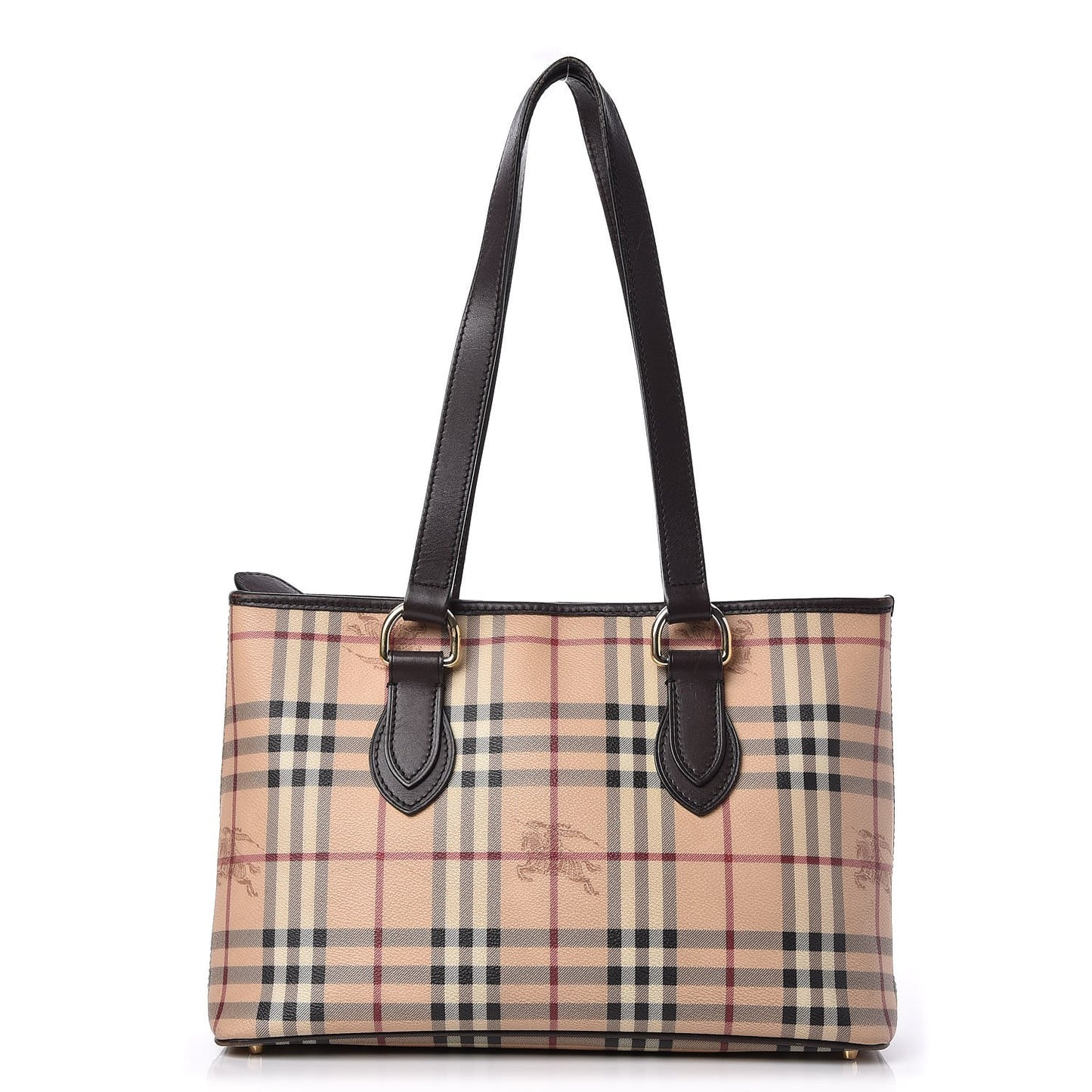 Haymarket Check Medium Regent Tote Chocolate