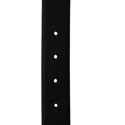 Chanel Calfskin CC Reversible Belt 75 Black Burgundy 4 of 6