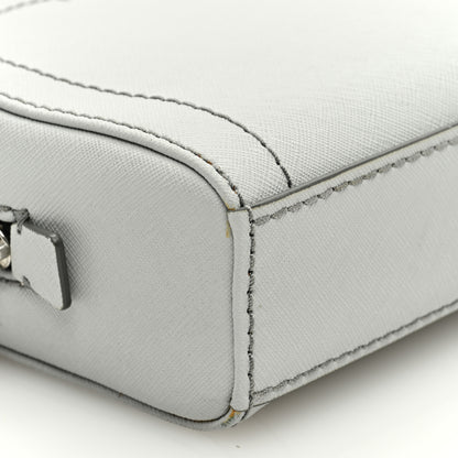 Marc Jacobs Saffiano Playback Boxed Dome Crossbody Grey 8 of 10