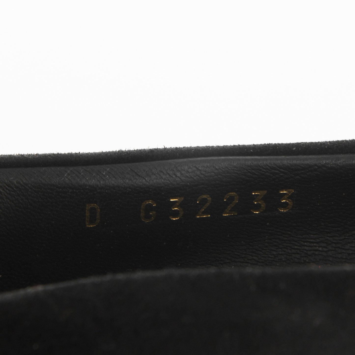 Suede Calfskin Satin Cap Toe CC Pumps 41 Black