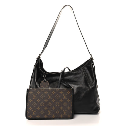 Louis Vuitton Lambskin CarryAll Vibe MM Black 3 of 15