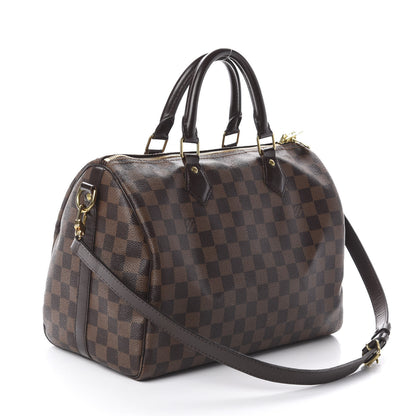 Louis Vuitton Damier Ebene Speedy Bandouliere 30 2 of 8