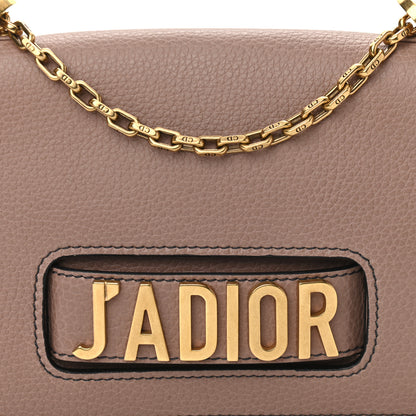 Christian Dior Grained Calfskin J'Adior Chain Flap Bag Rose Poudre 7 of 9
