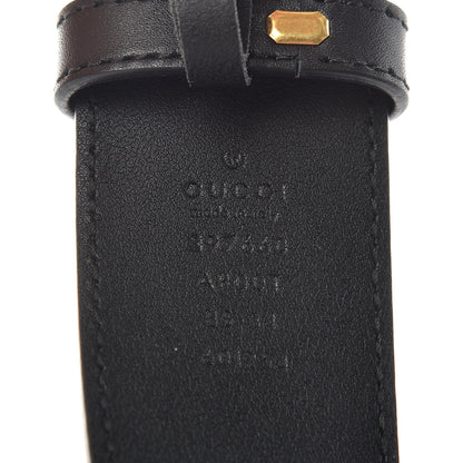 Gucci Calfskin Double G 40mm Belt 85 34 Black 3 of 6