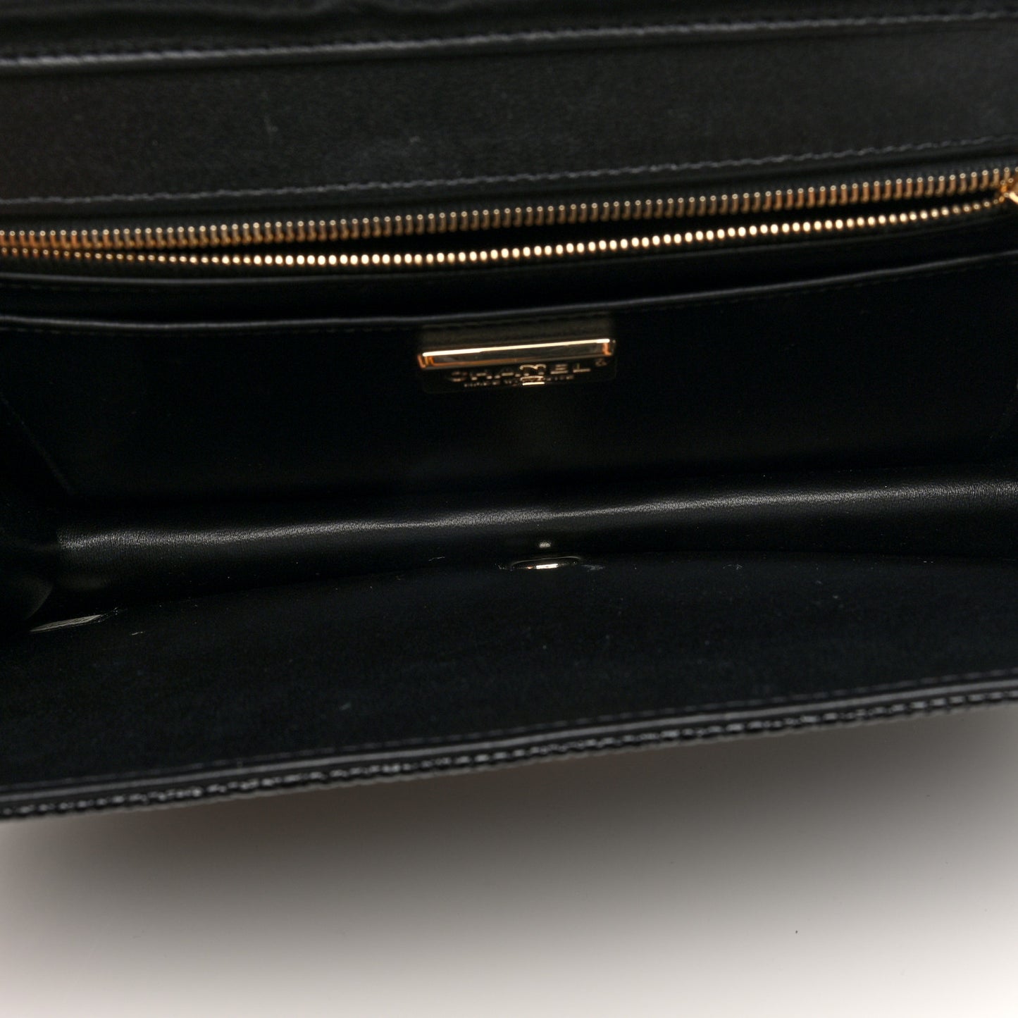 Lizard Small Single Flap Black