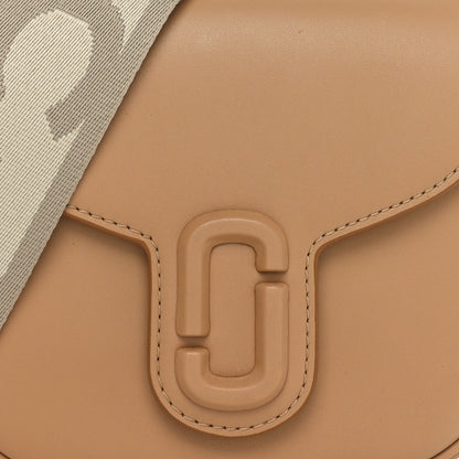 Marc Jacobs Calfskin Small The Covered J Marc Saddle Bag Tan 8 of 10