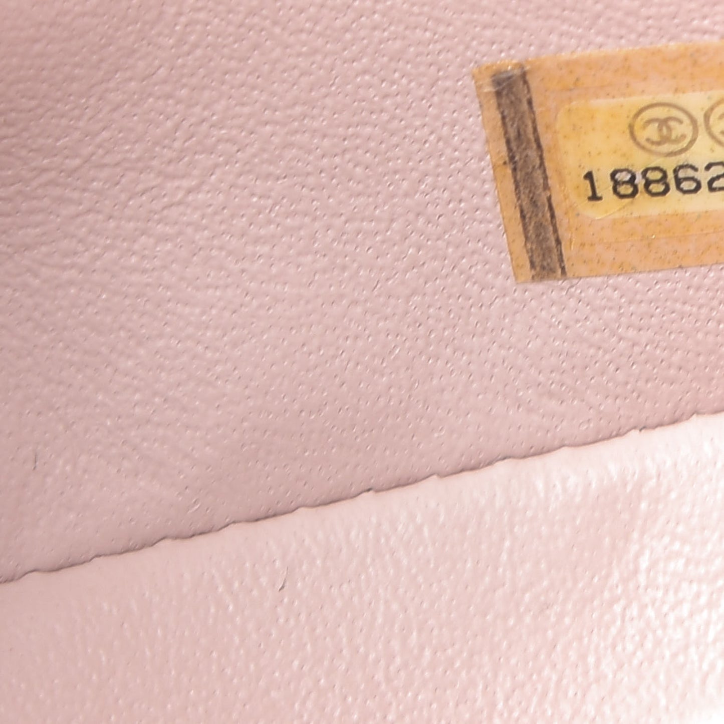 Caviar Quilted Mini Rectangular Flap Light Pink